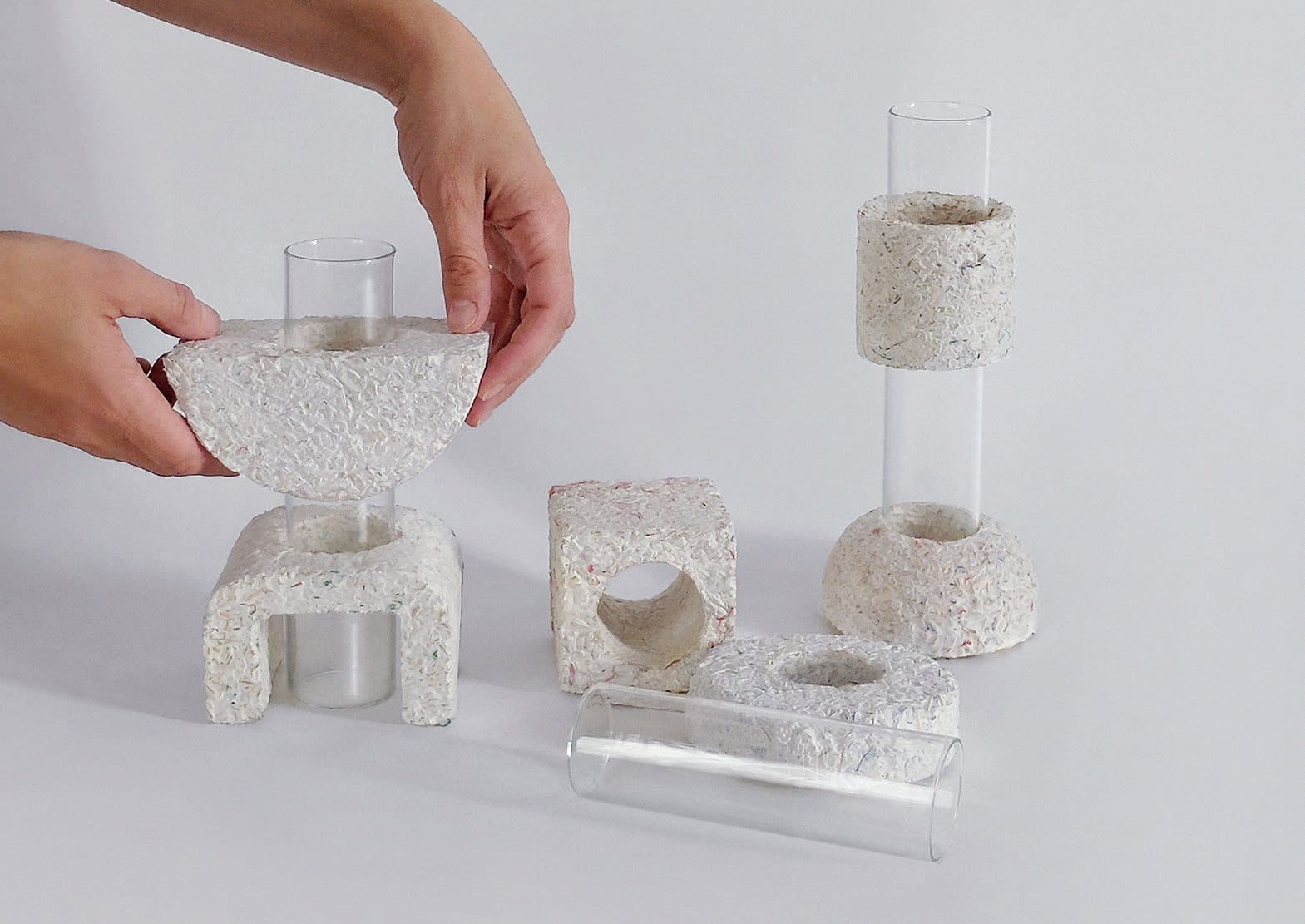 PLAY vases (2019): rearranging the components
