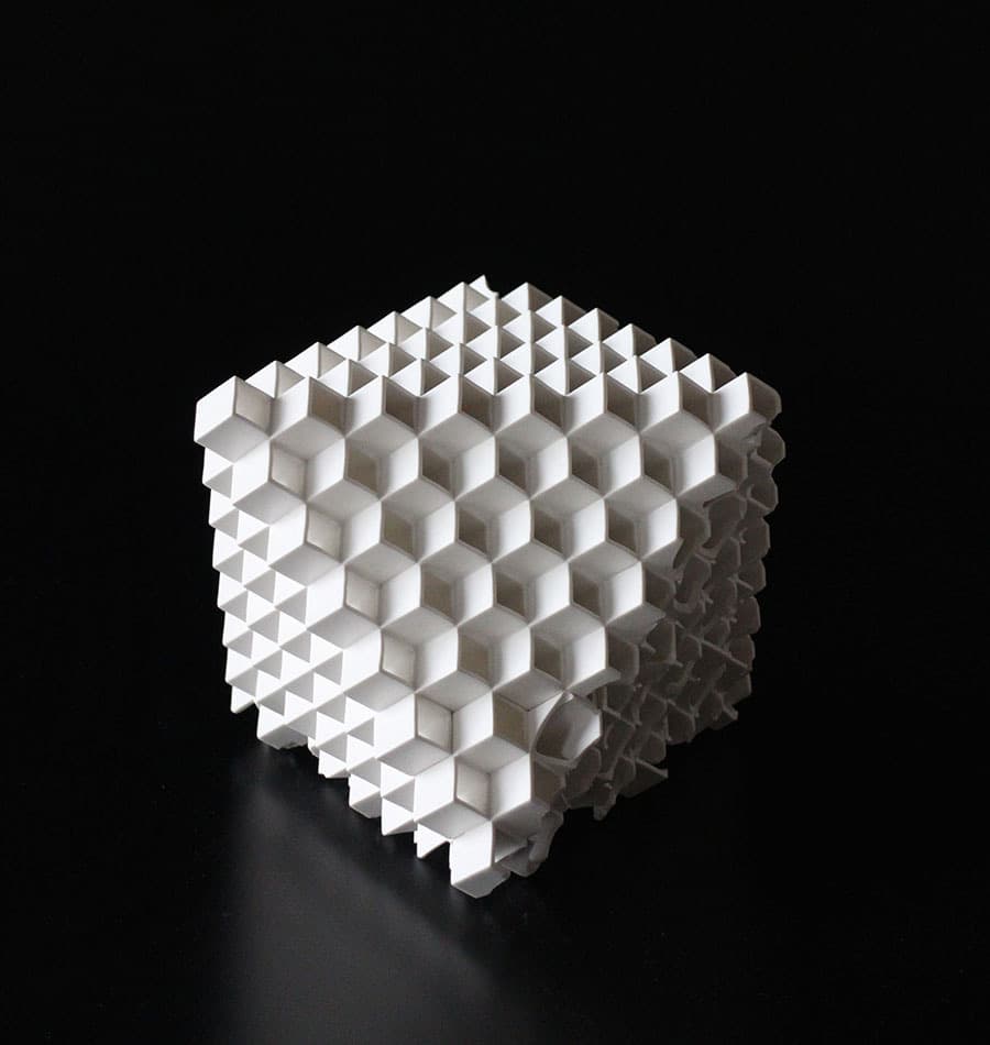 Modern Remains: Octahedron (2014) by Takeuchi Kouzo