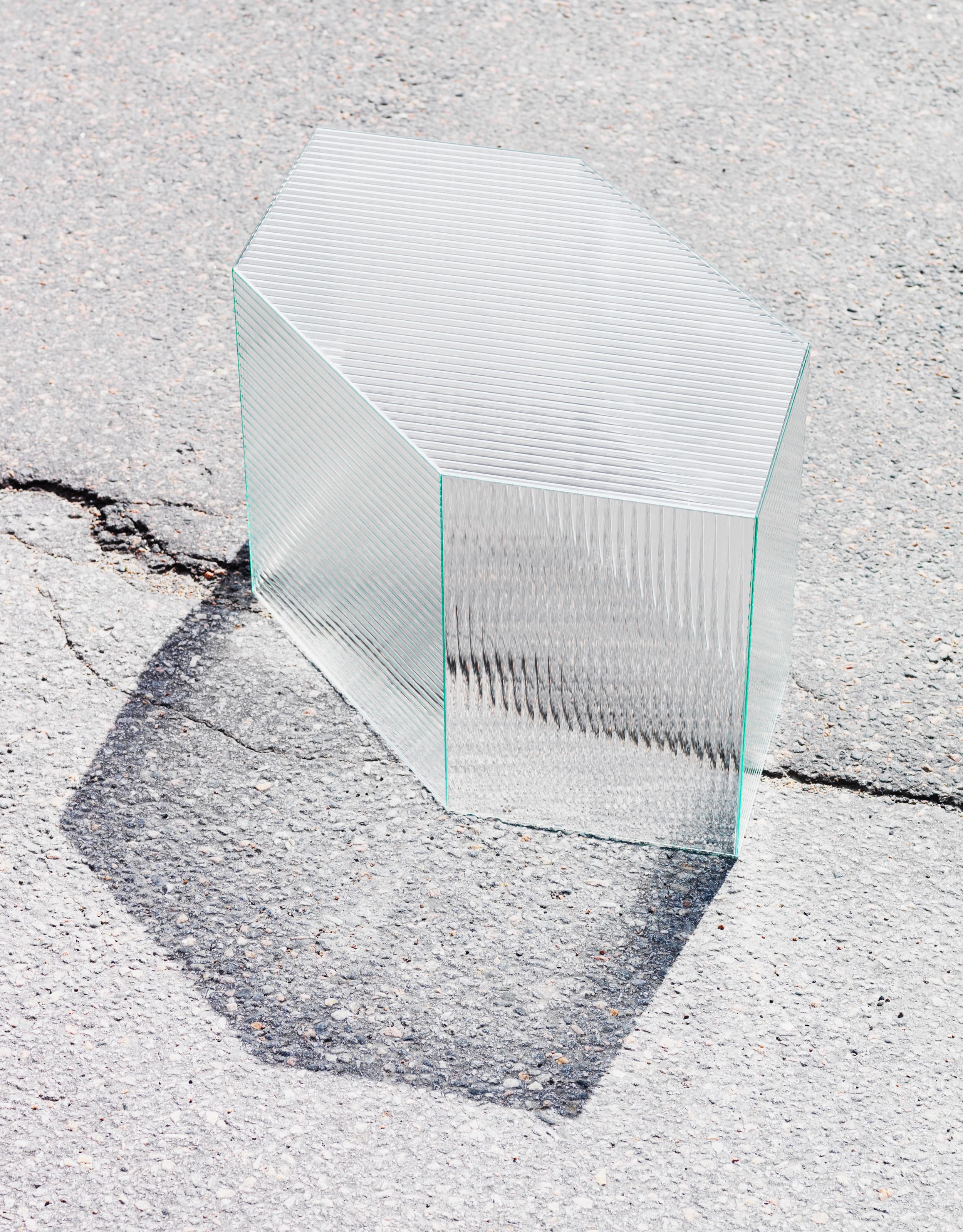 Anamorphic Objects – Reed Glass by Swedish Designer Staffan Holm