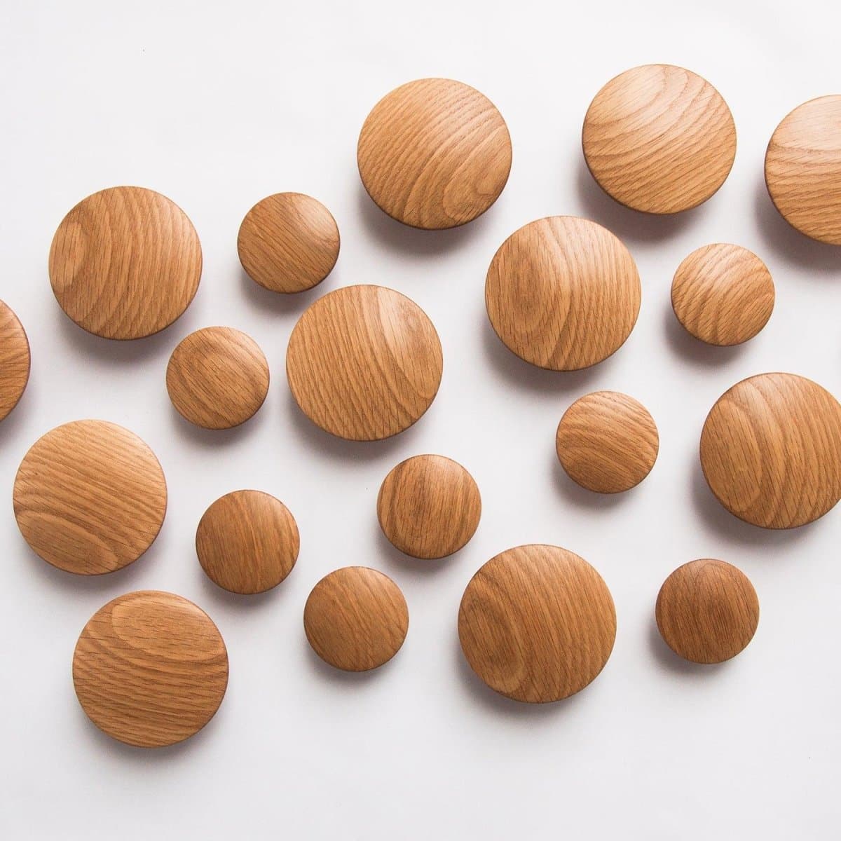 Curvy timber hardware from the original O-Series by IN-TERIA