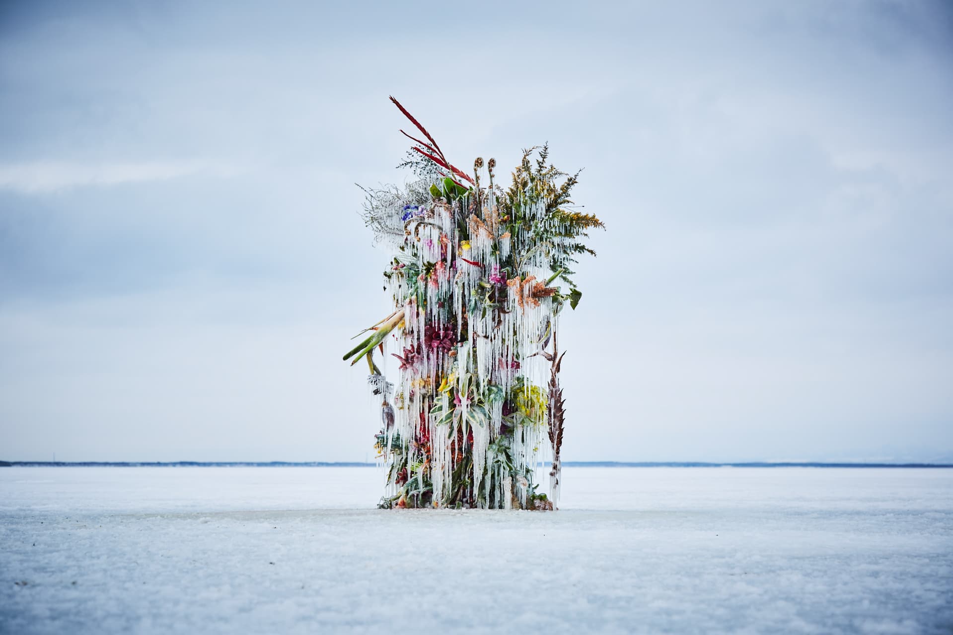 Frozen Flowers – Sculpture by Japanese Designer & Artist Azuma Makoto