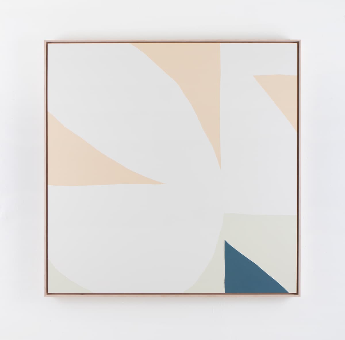 White Clover (2018), acrylic on panel, by Scott Sueme