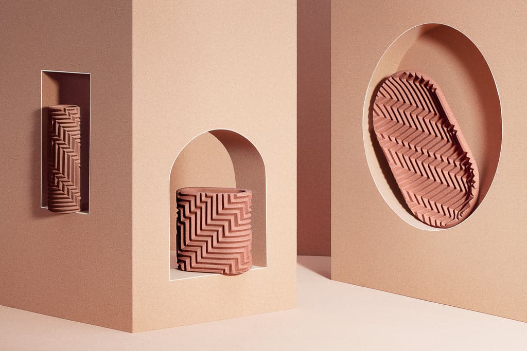Folding Patterns – Herringbone Collection by Designer Phil Cuttance