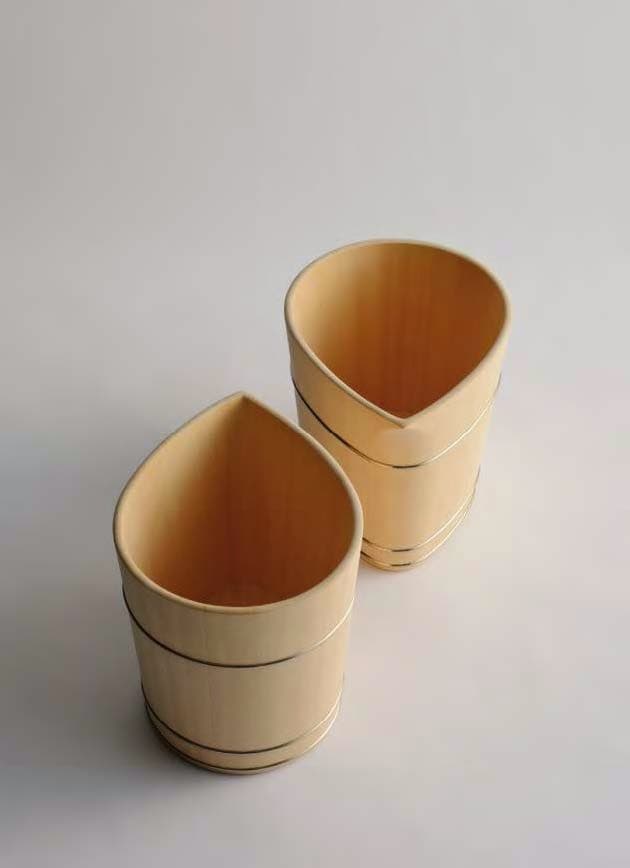Champagne coolers Shizuku by Shuji Nakagawa