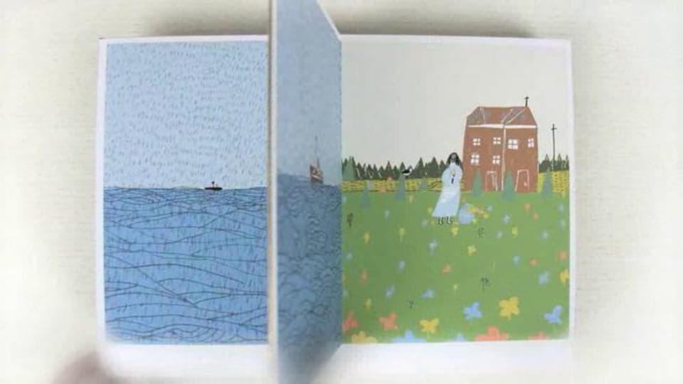 I’d Rather Be With You — current poster showing illustrated fold-out scenery