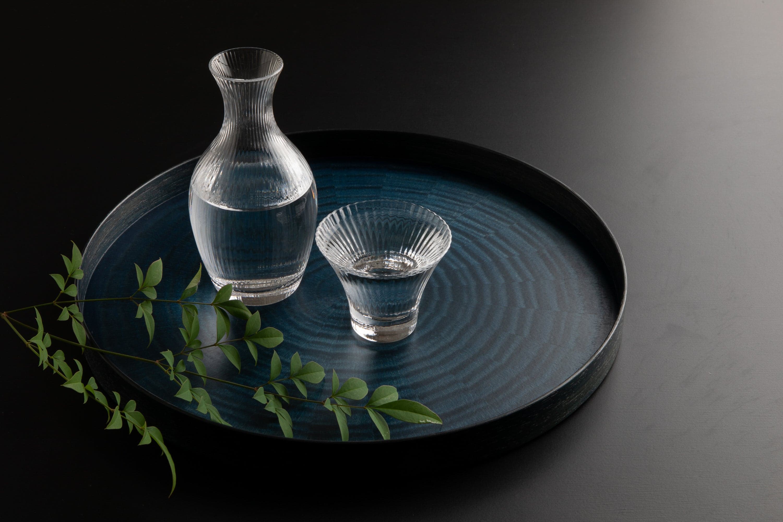 Indigo Round RaysTray S by Mori Kougei, current manufacturer view