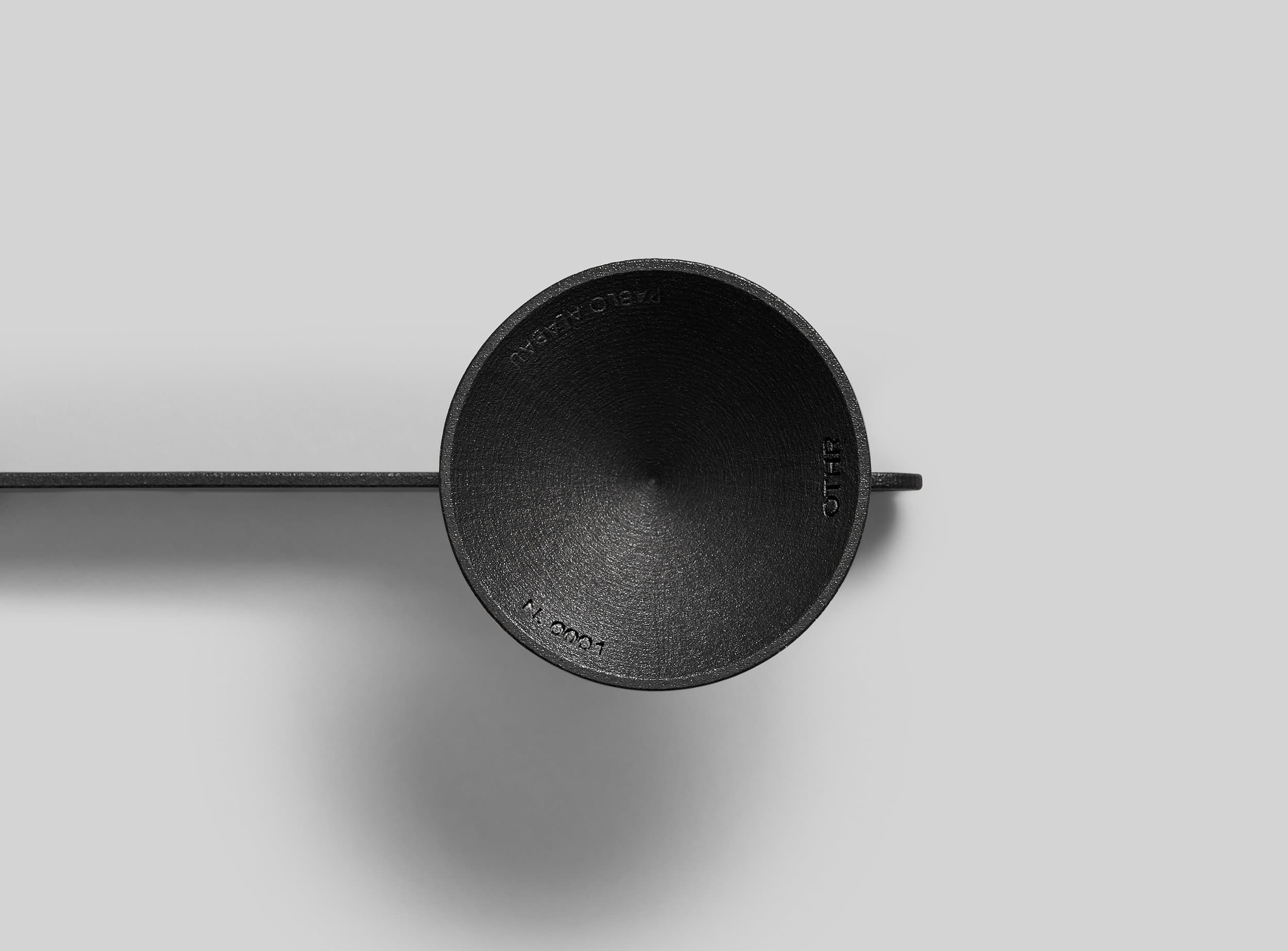 Halcyon candle snuffer by Pablo Alabau for OTHR, underside detail
