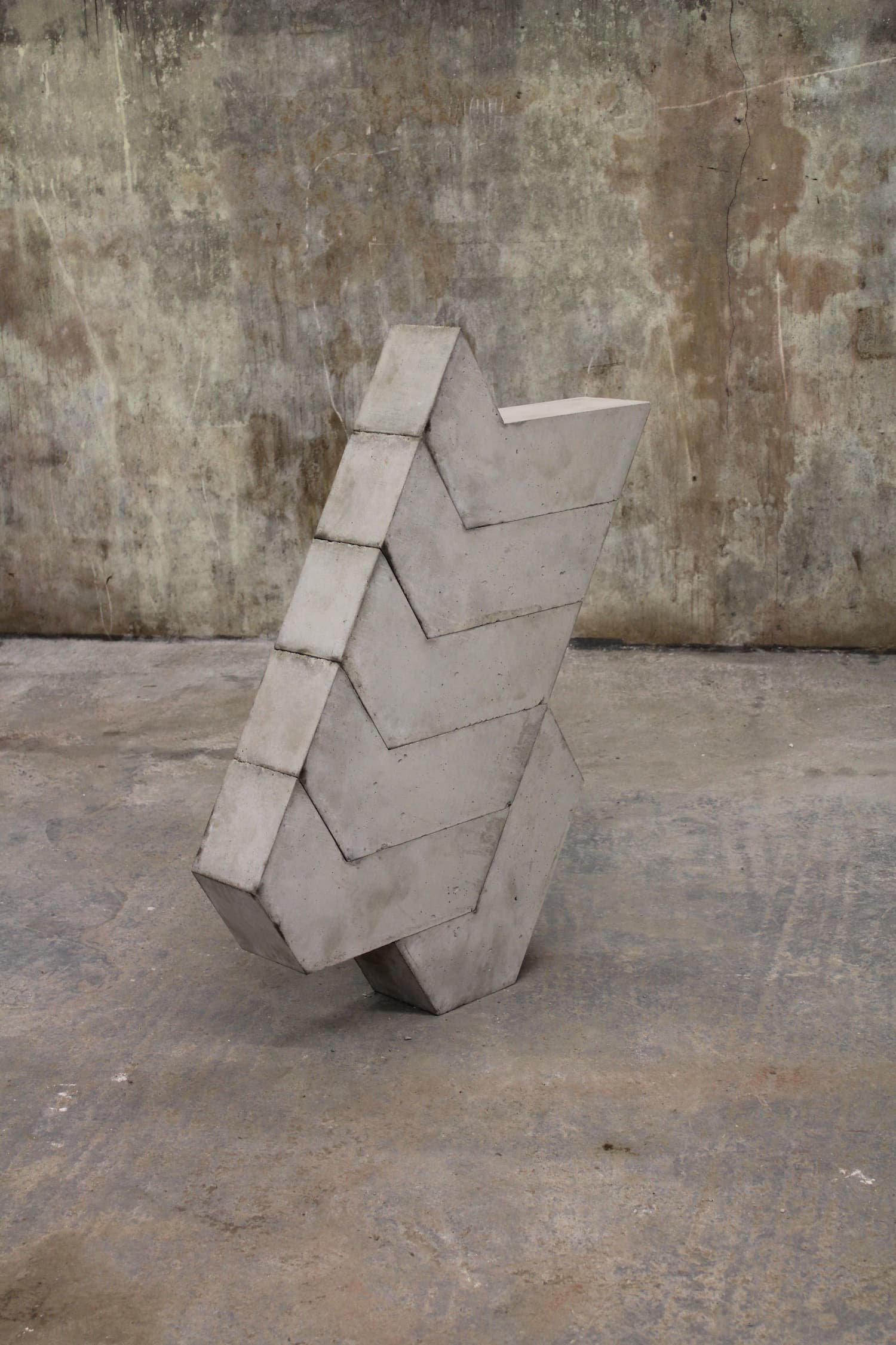 Matt Calderwood, tessellated concrete sculpture