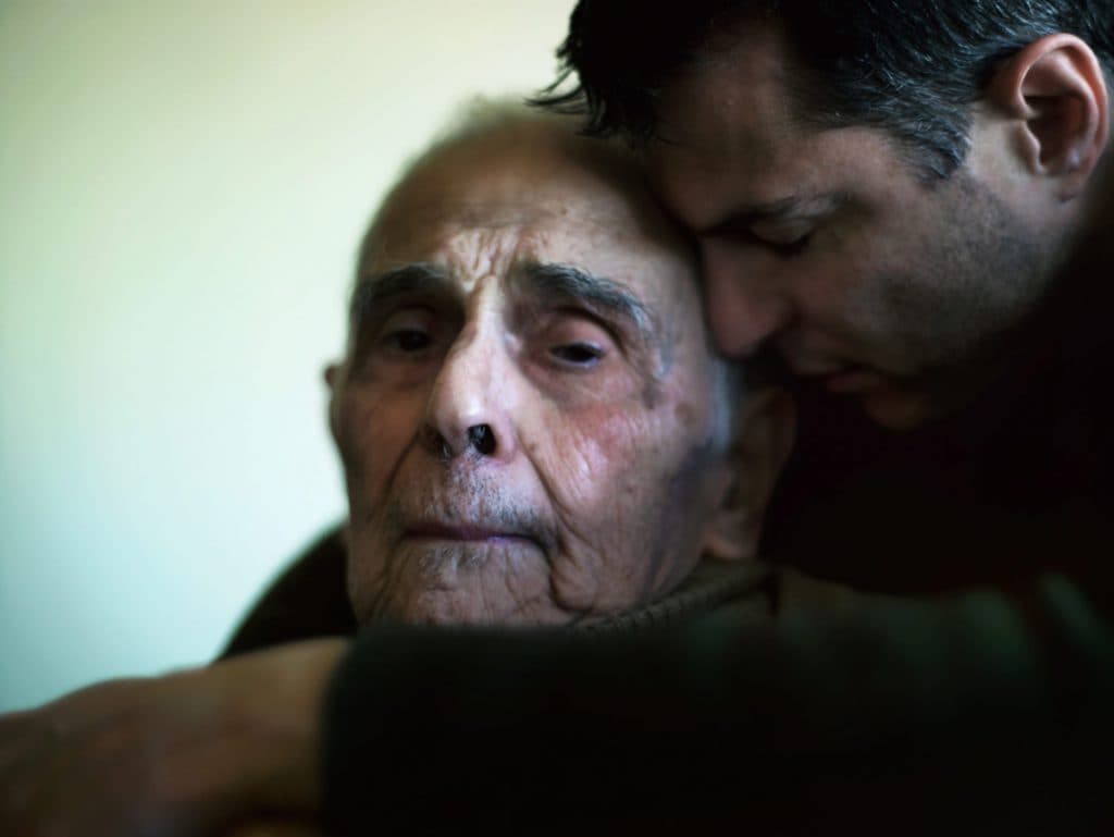 Phillip Toledano: Days With My Father, father and son.