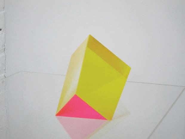 Phillip Low, acrylic prism sculpture, documented 2011 (replacement image)