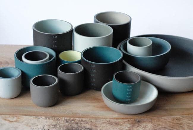 Jill Shaddock: Slipcast tableware shown in Do Masters 2011.
