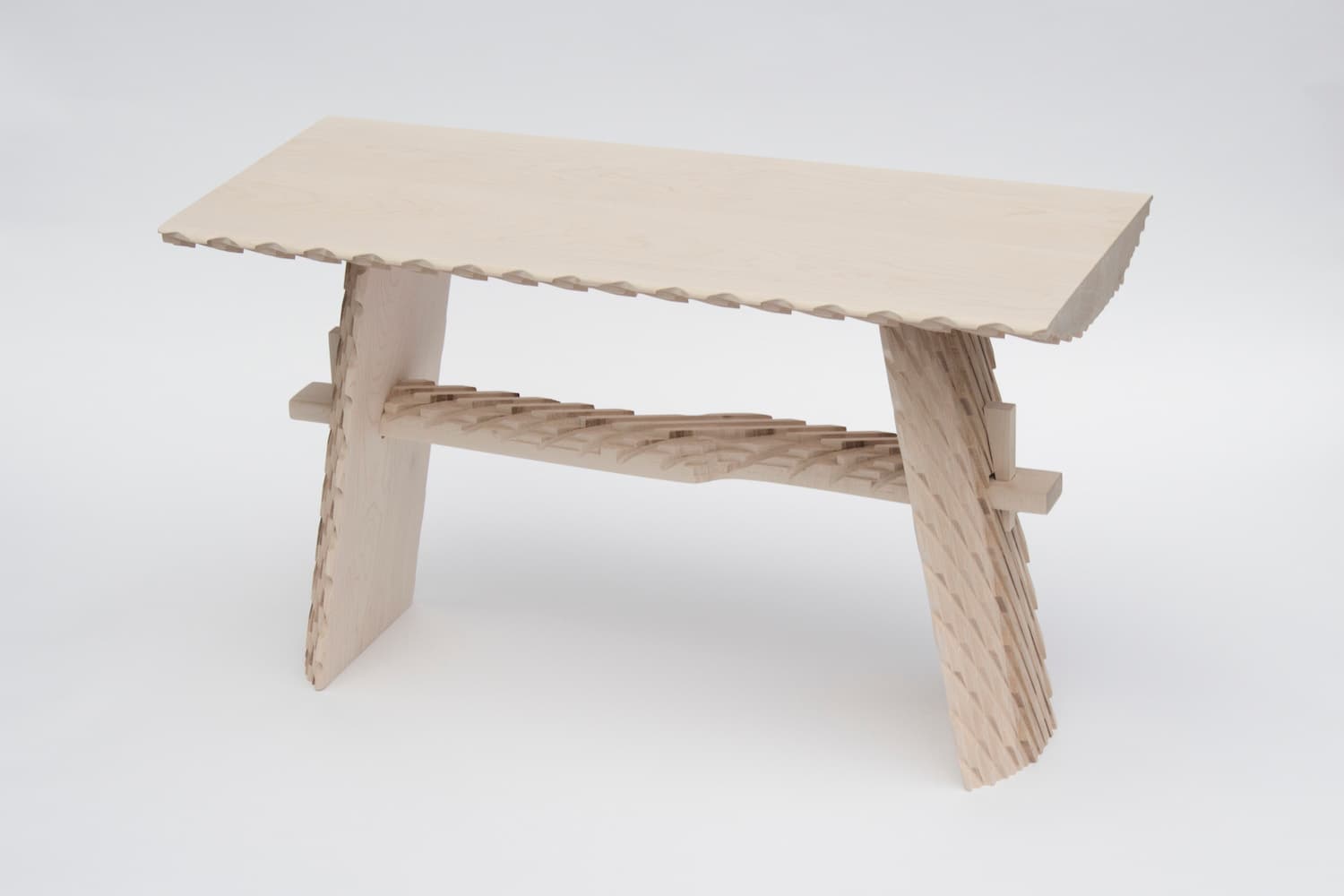 Rustic Stool 1.0 by Mark Laban, maple, 2016