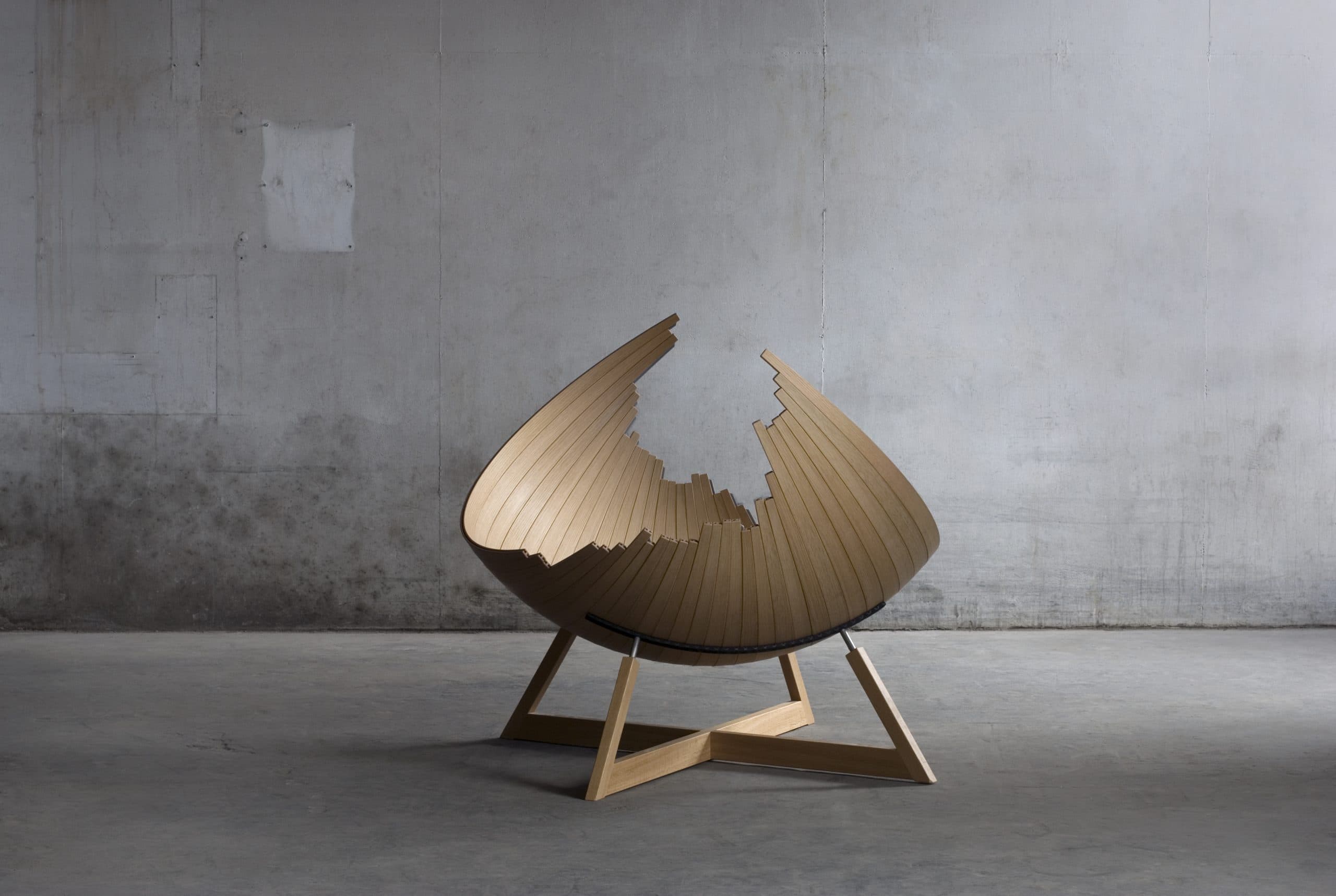 Jakob Jørgensen, Barca (2008): assembled sculptural chair