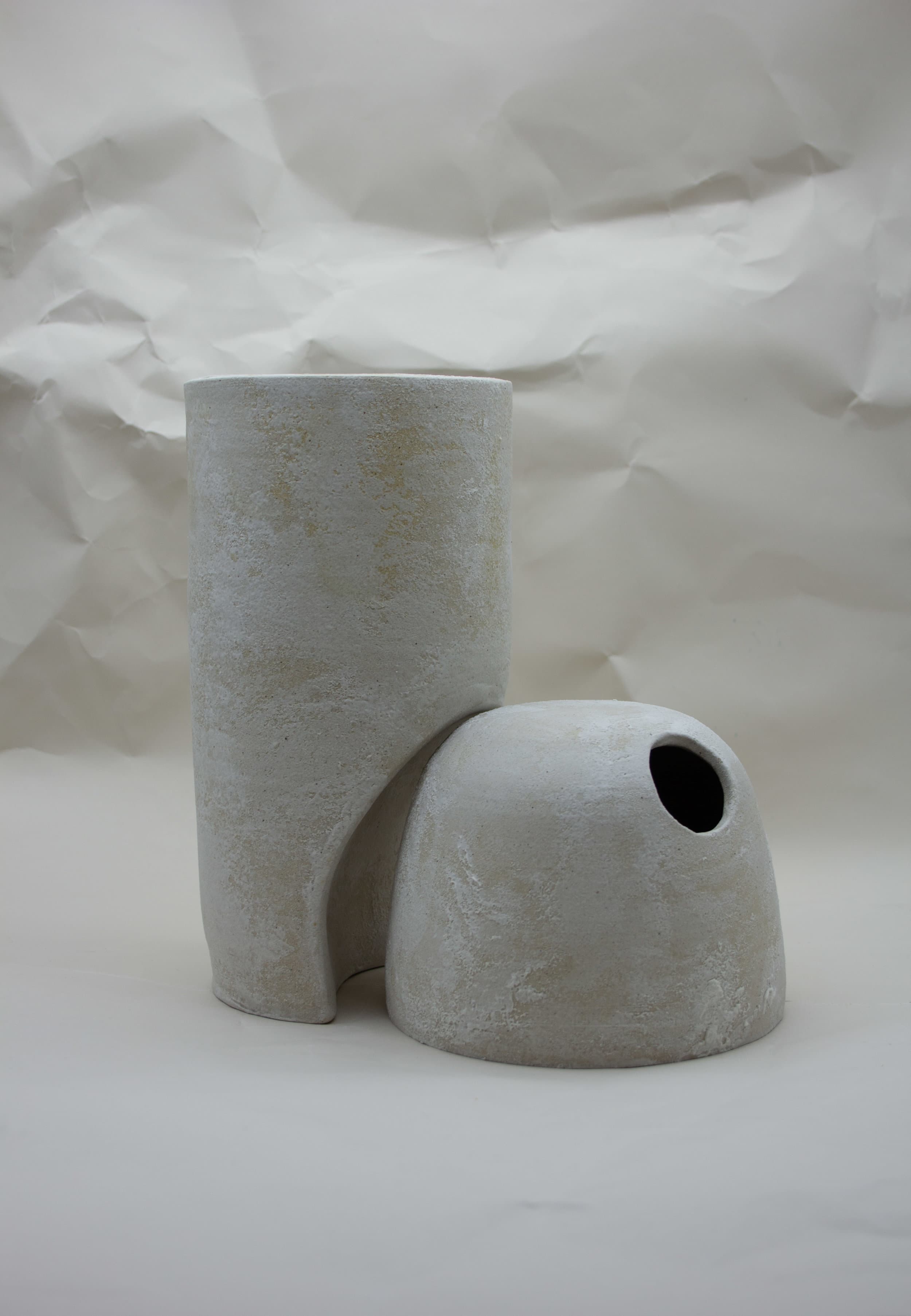 Half Slice Form with Orb, Soft, Soft Hard 2018 Collection, Naomi Bikis