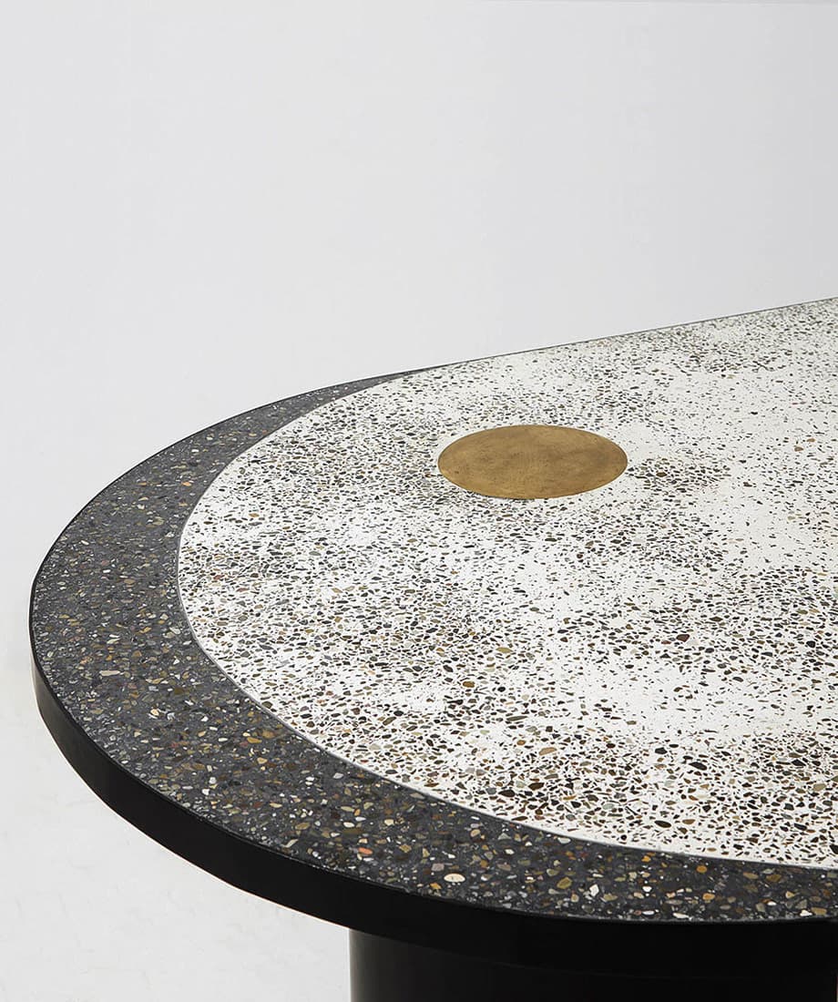 ROOMS Geometric Terrazzo Table (2017)