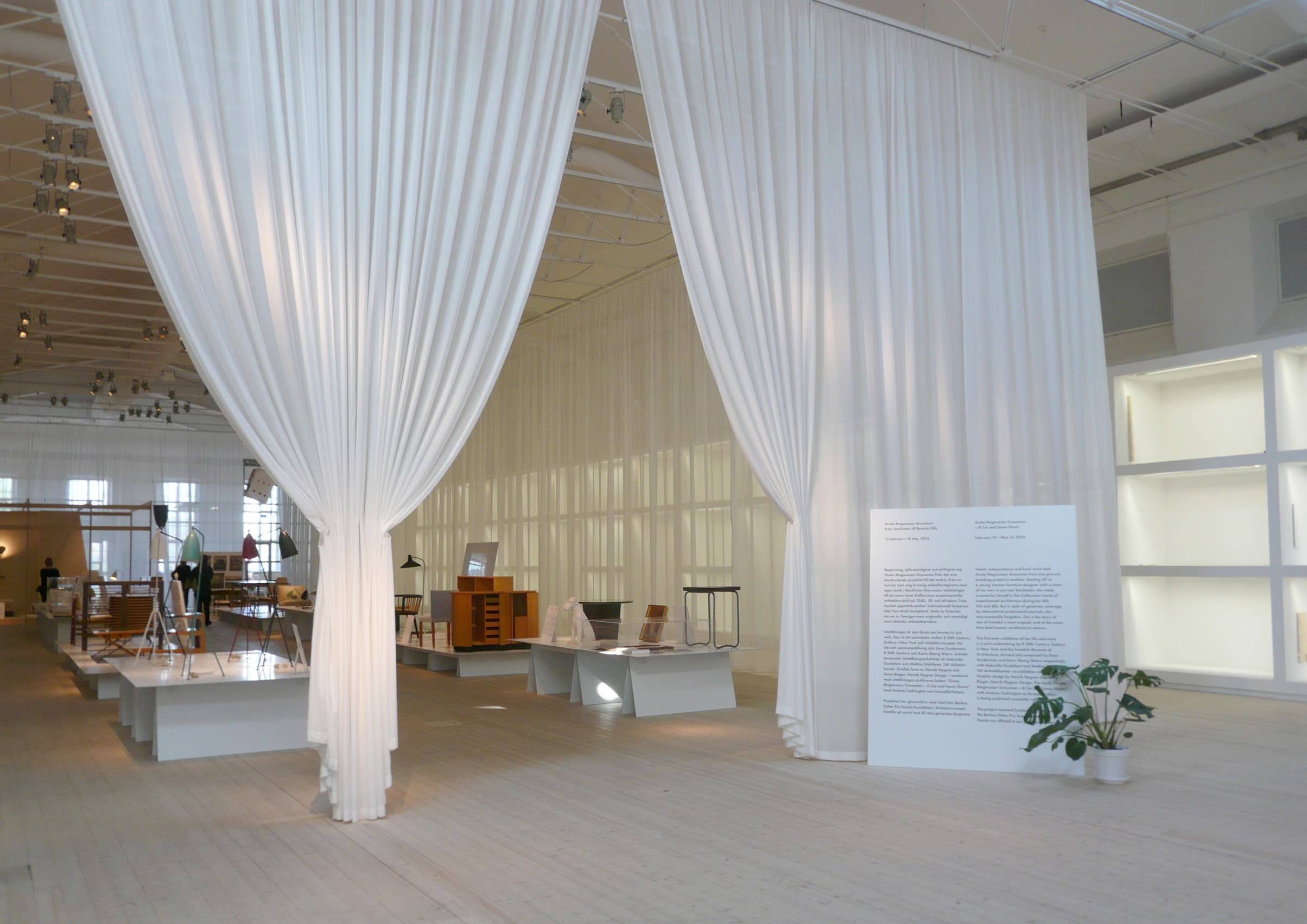 Greta Magnusson Grossman retrospective, Arkitekturmuseet, 2010 (replacement image)
