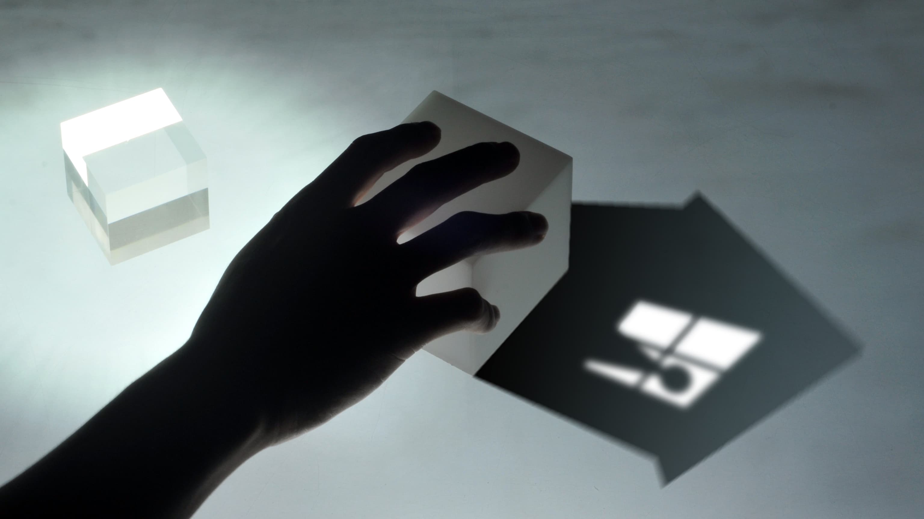 Joon Moon: Augmented Shadow,2010, interactive tabletop installation.