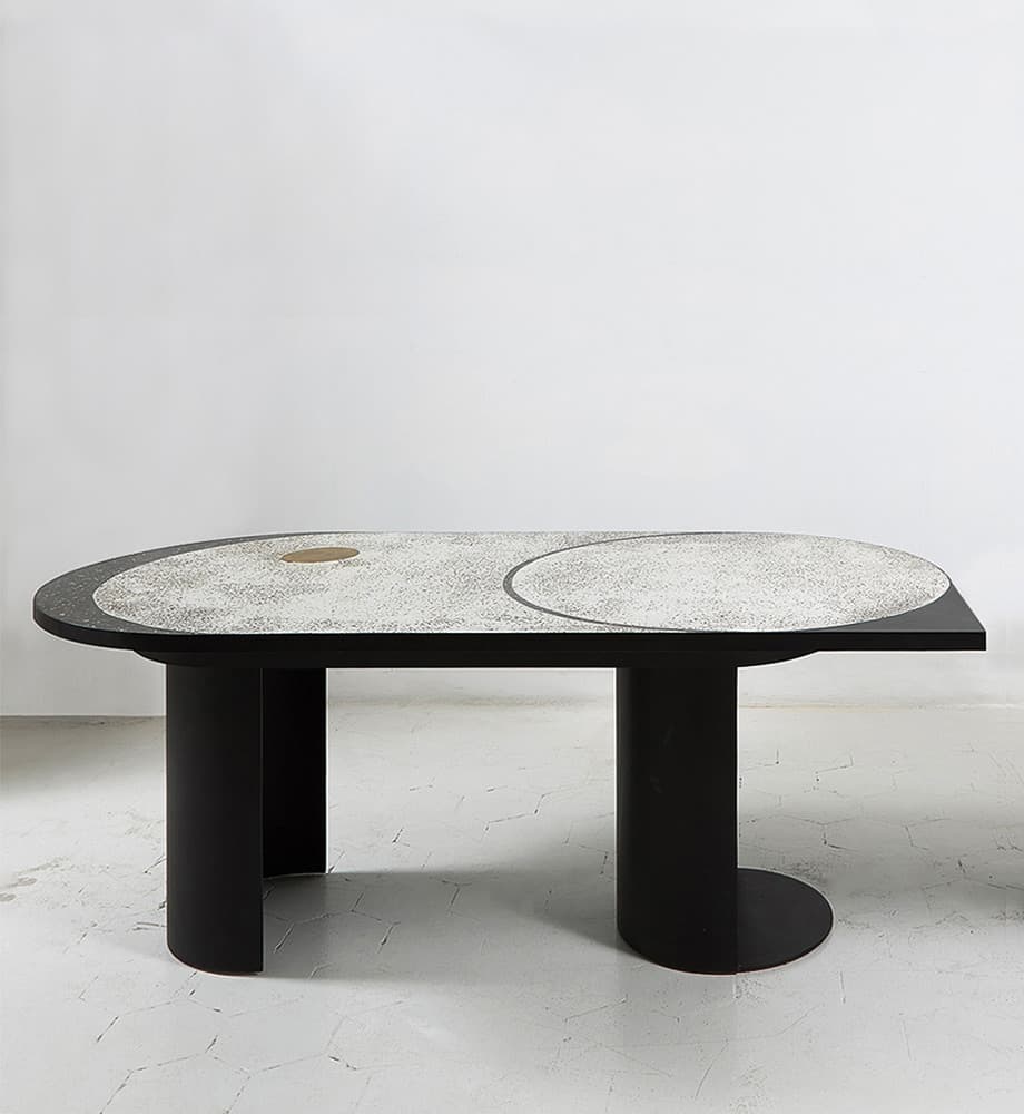 ROOMS Geometric Terrazzo Table (2017)