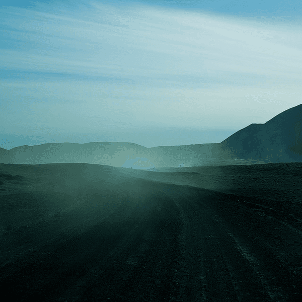 Laura Kicey: moonwalk, Reykjanes Peninsula, June2009.