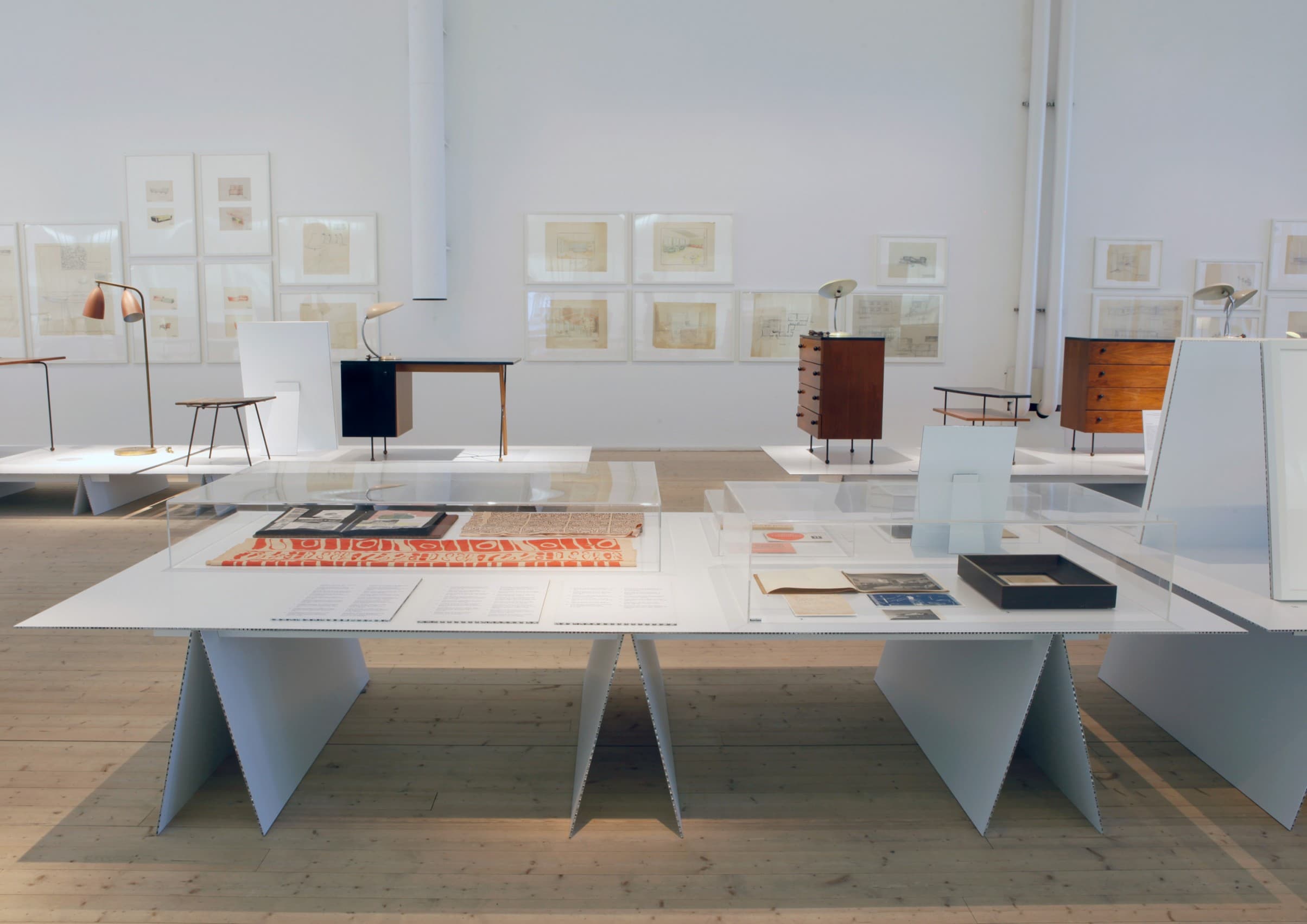 Greta Magnusson Grossman retrospective, furniture and archive displays, 2010 (replacement image)