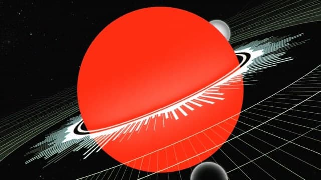 ZEROING by Andrey Nepomnyaschev: red sphere and orbital geometry