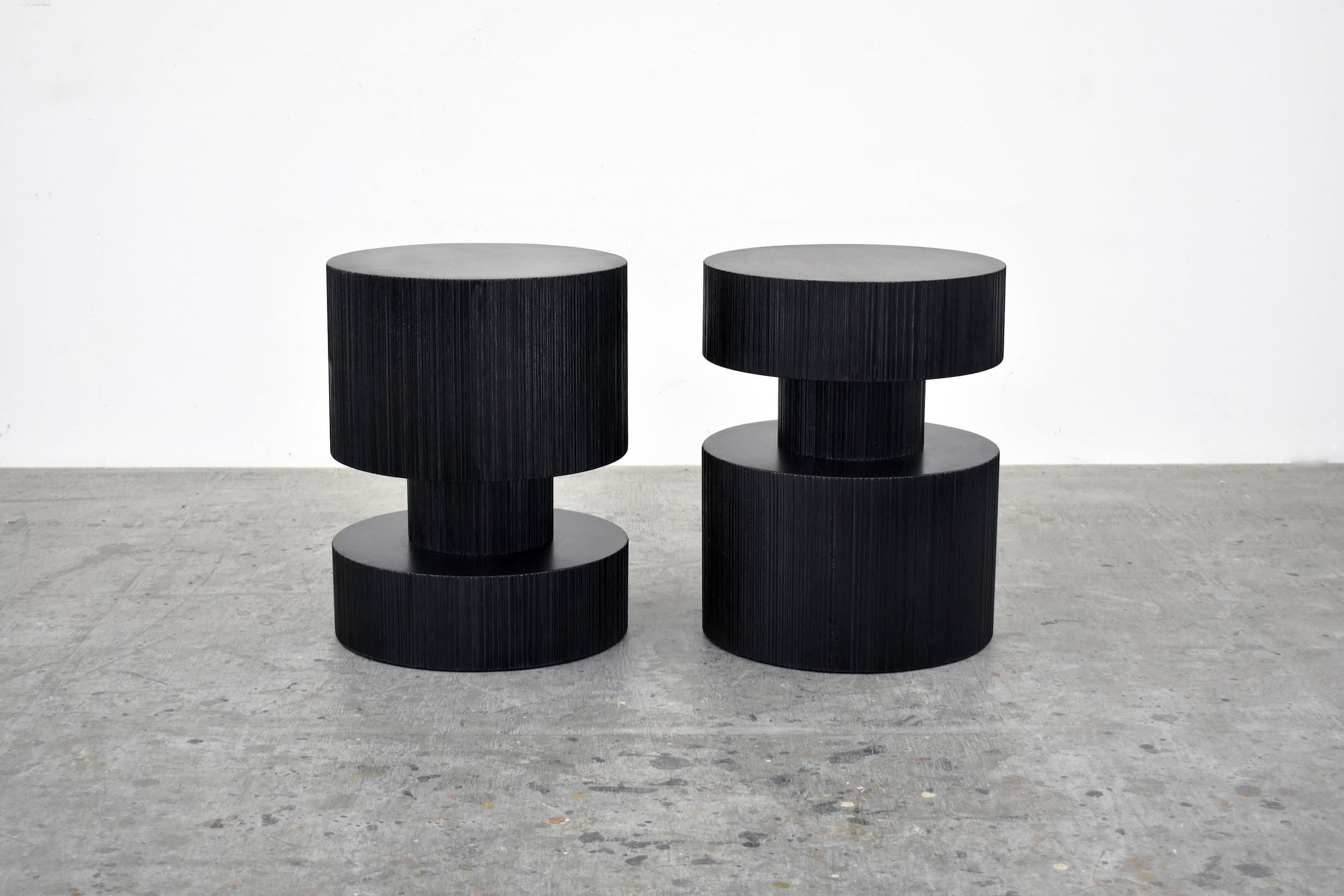 Revert Round stools by John Eric Byers