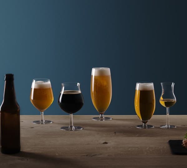 Brygg glassware designed by Sverre Uhnger for Magnor