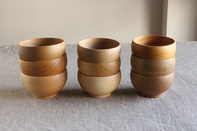 Representative Meibokuwan bowls by Sonobe Sangyo