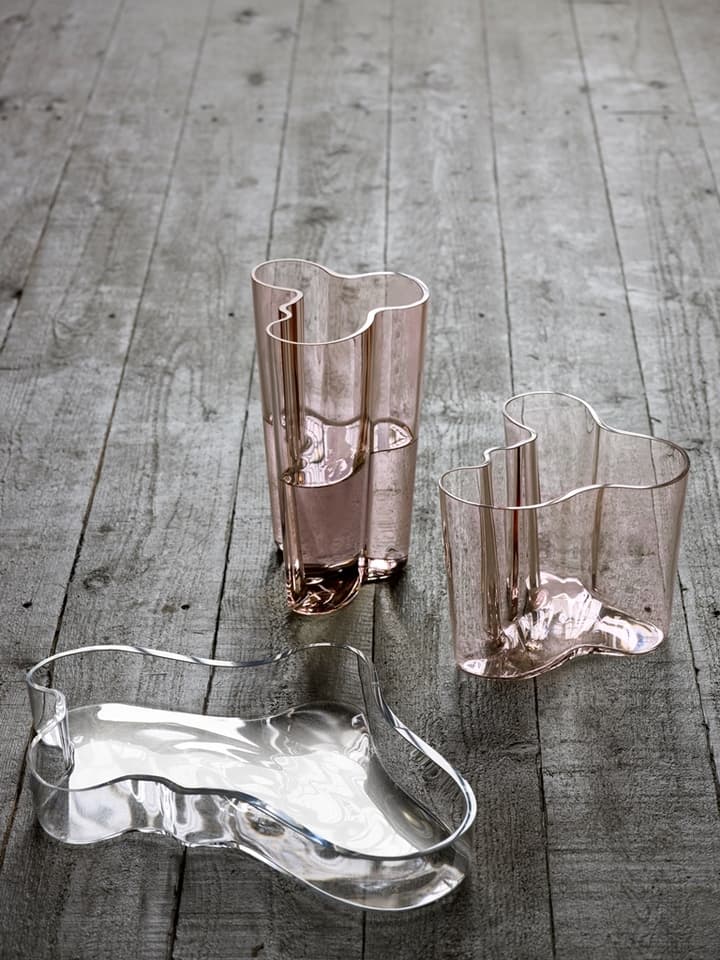 Iittala summer 2013: Aalto glass on floorboards