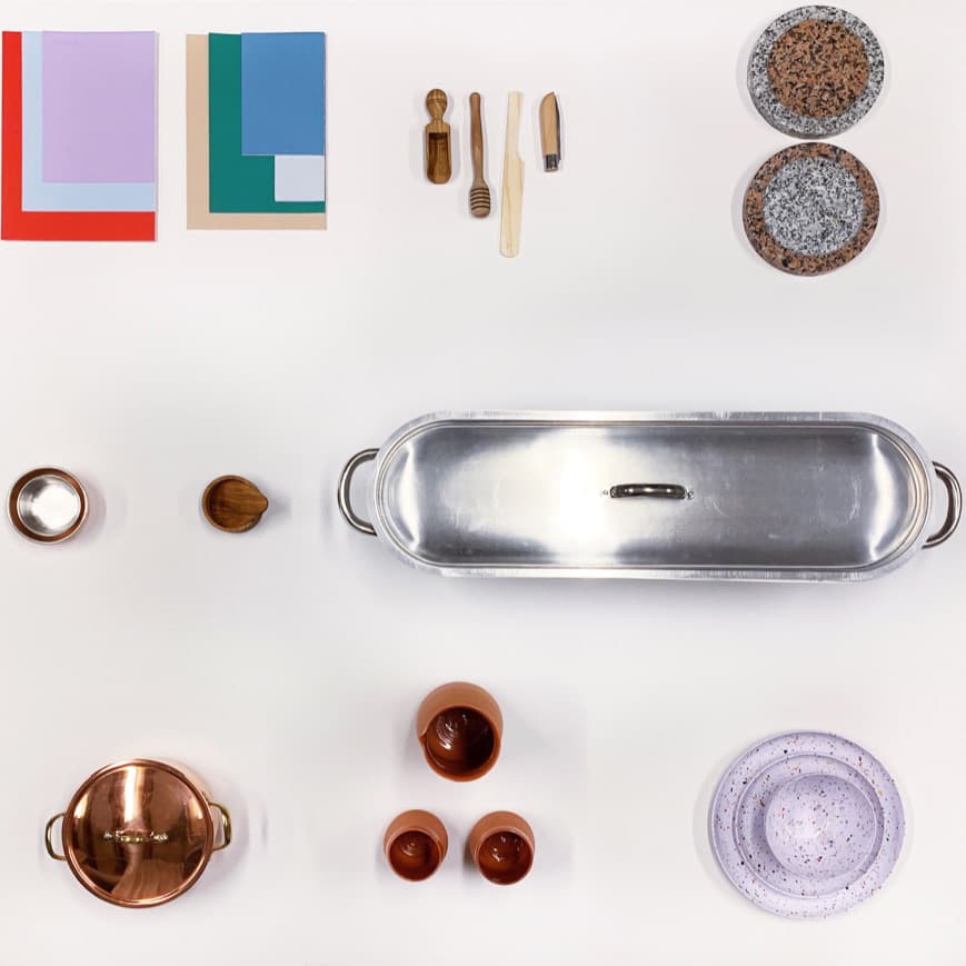A selection of objects from Portugal Normal, curated by KWY.studio