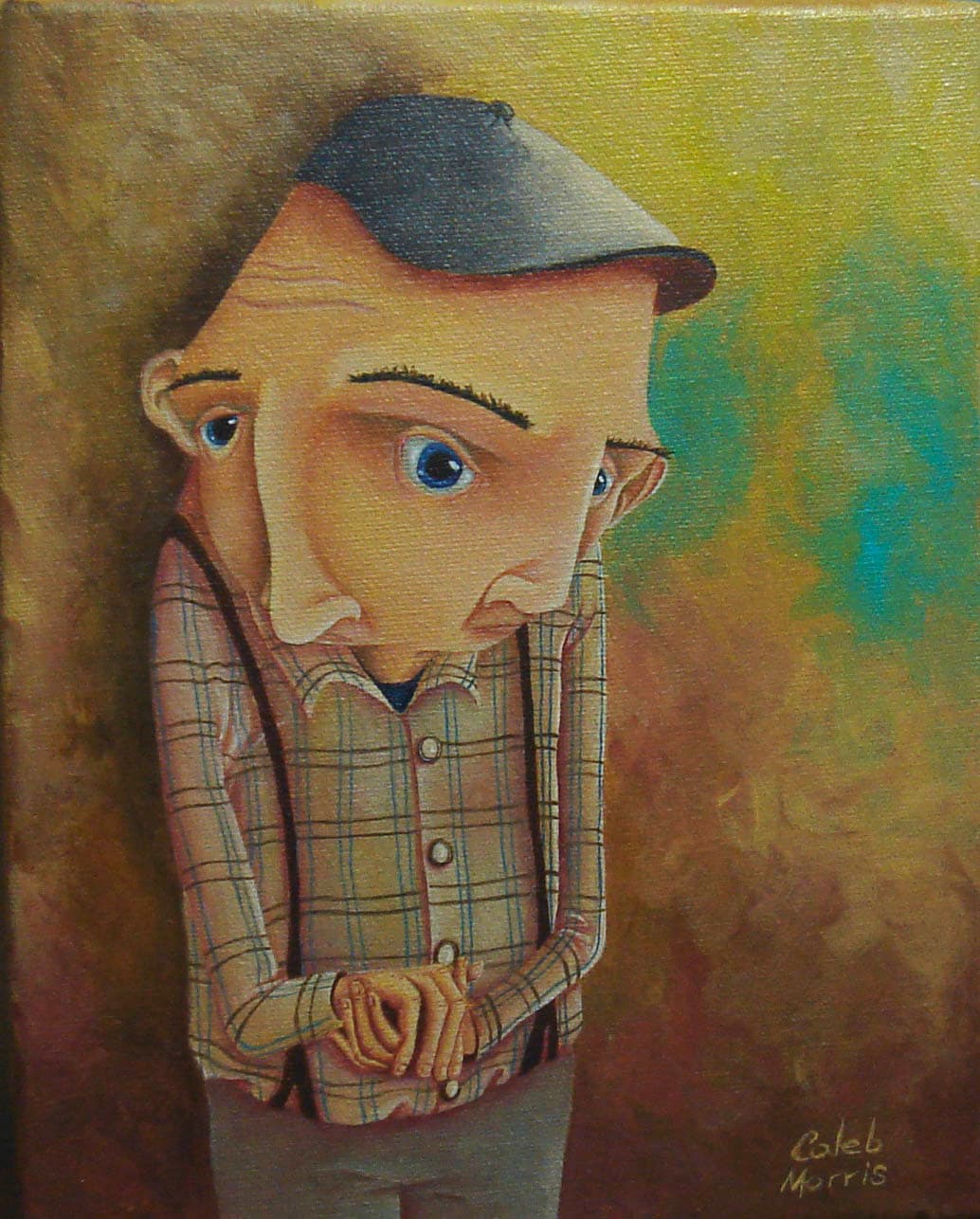 Caleb Morris: completed conjoined-character commission for Alex / GlubDub, published March 2010