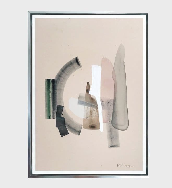 Abstract painting from NG Collective’s OEN selection.