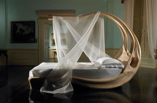 Joseph Walsh: Enignum Canopy Bed, Formations collection, documented2010.