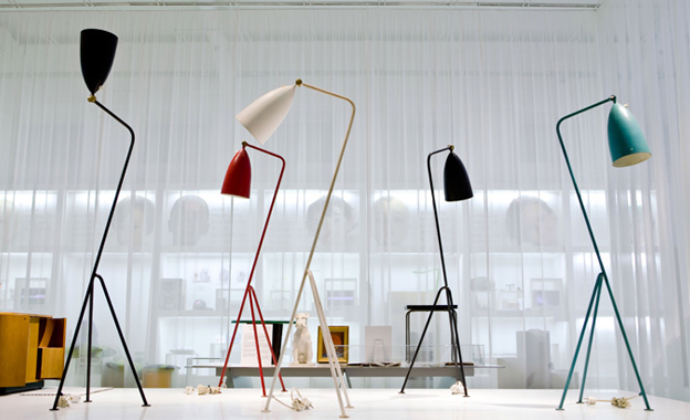 the modern archive - Grasshopper Floor Lamp by Greta Magnusson-Grossman