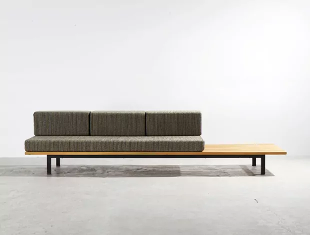 Charlotte perriand - Bench, 1958 - Galerie Patrick Seguin