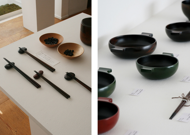 Photographs of Maiko Okuno's Lacquerware Exhibition 2