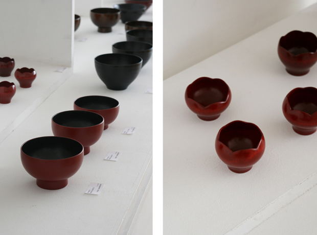 Photographs of Maiko Okuno's Lacquerware Exhibition 4
