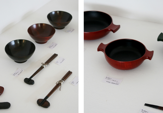 Photographs of Maiko Okuno's Lacquerware Exhibition 8
