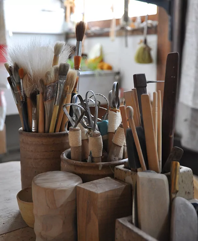 A Glimpse inside Keiichi Tanaka's Studio 3