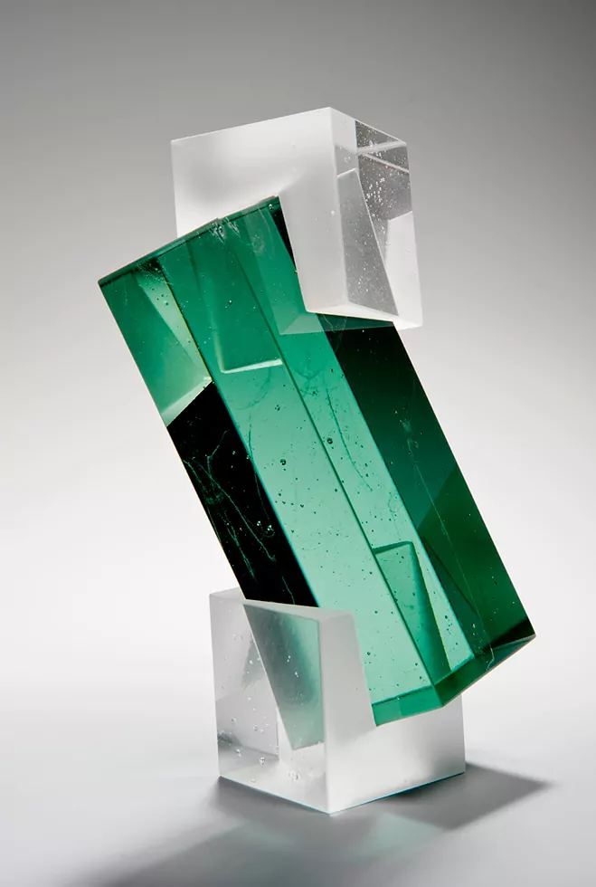 Colour,-Form-and-Light---Solid-Transparent-Glass-Sculpture-by-Heike-Brachlow-5