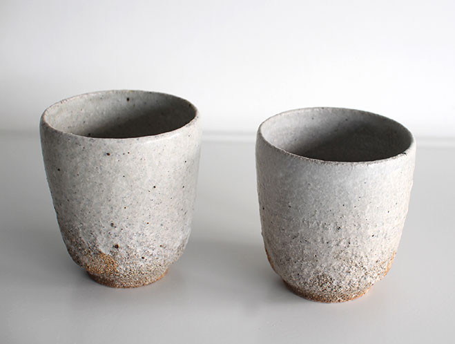 Back In at OEN Shop - Stoneware Water Cup by Swedish Potter Stefan Andersson 3