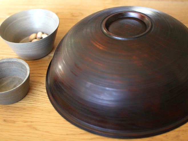Lacquered Zelkova Bowl - Handmade by Hiroyuki Sugawara at OEN Shop 4