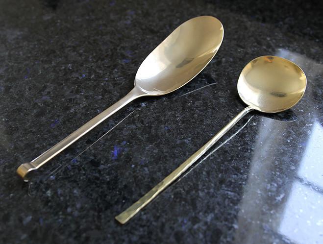 Brass Spoons and Dishes by Ruka Kikuchi of Lue Brass 3