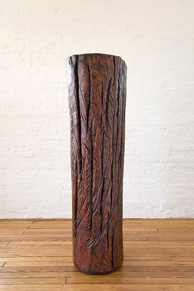 Ichiboku-&-Totemic-Series---Wooden-Sculptures-by-Mark-Lindquist-2
