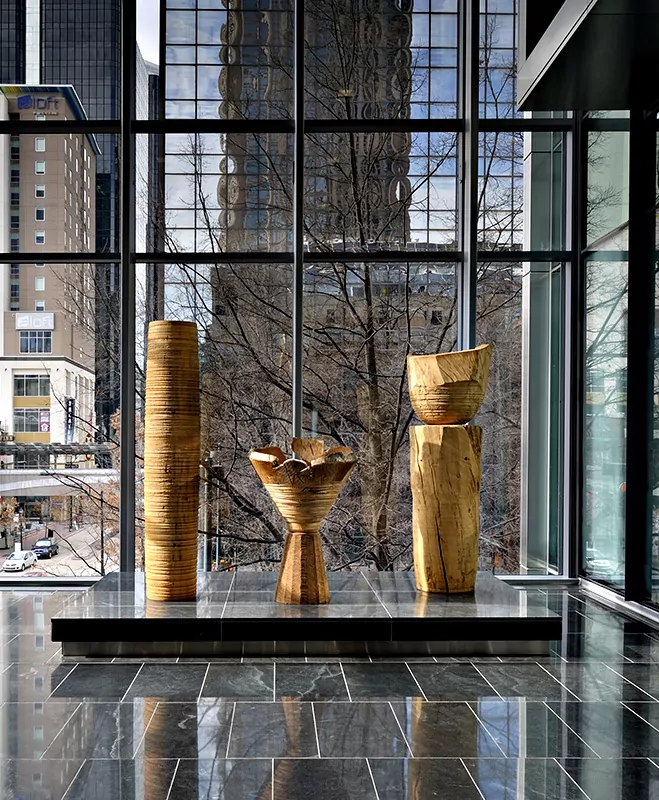 Ichiboku-&-Totemic-Series---Wooden-Sculptures-by-Mark-Lindquist-9