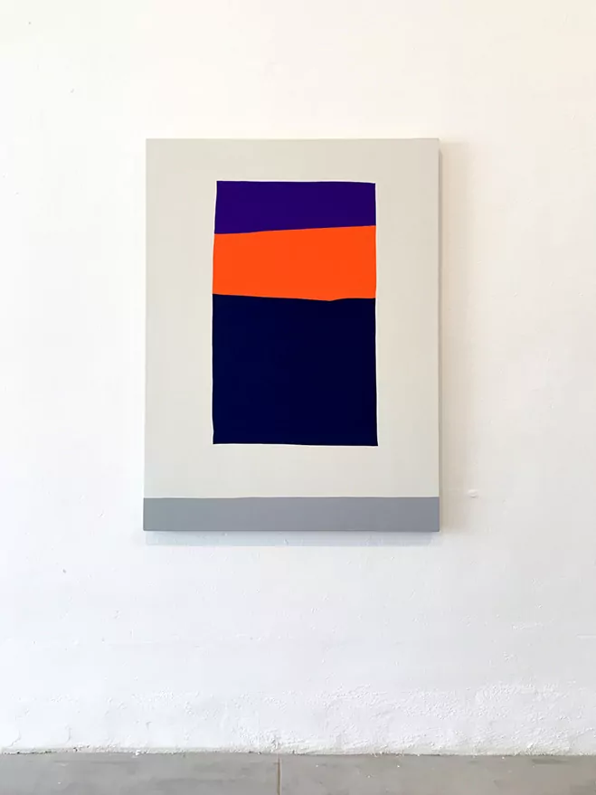 Colour Field Minimalist Paintings by American Artist Paul Kremer