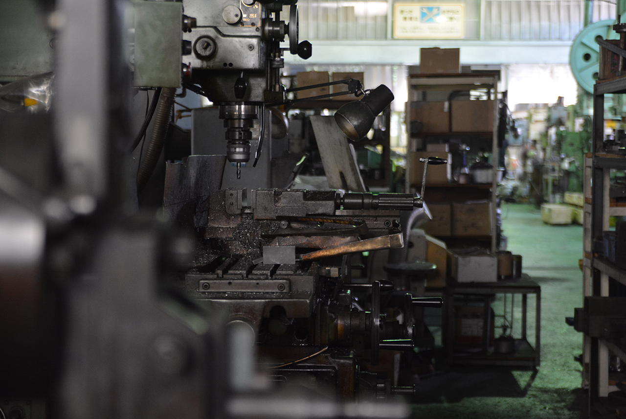 Inside the Fujita Metal workshop in Osaka, Japan
