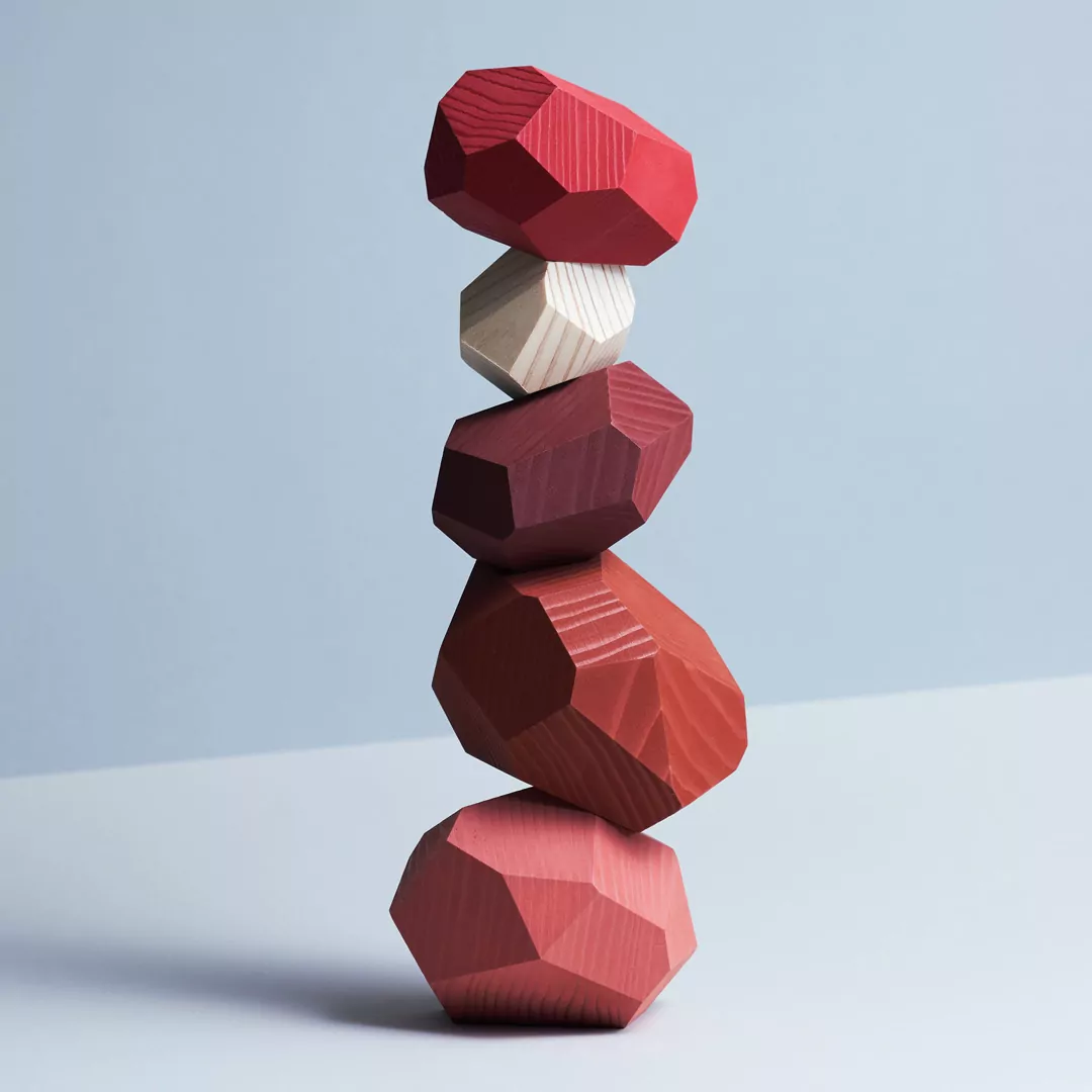 Tumi-isi Wooden Stacking Blocks by A4 23