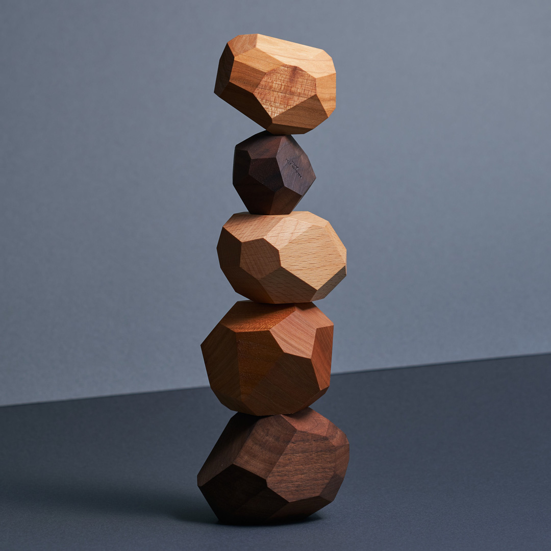 Tumi-isi Wooden Stacking Blocks by A4 19