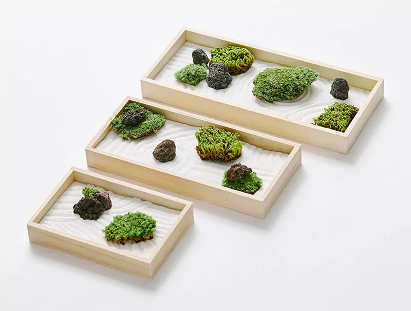 Miniature Zen Gardens by FUJIGOKE 1